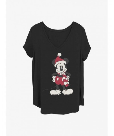 Disney Mickey Mouse Mickey Hat Girls T-Shirt Plus Size $7.40 T-Shirts