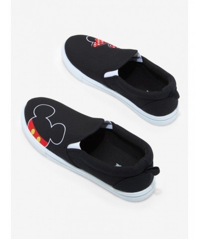 Disney Mickey Mouse & Minnie Mouse Slip-On Sneakers $19.31 Sneakers