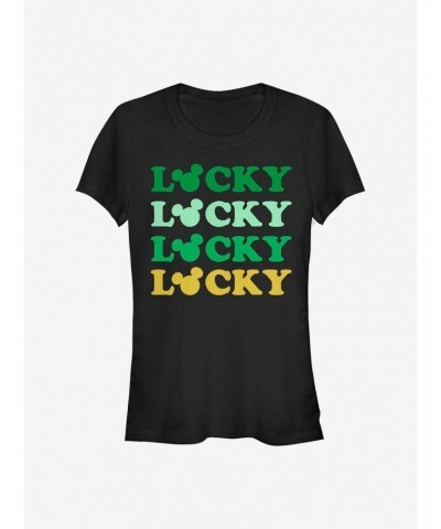 Disney Mickey Mouse Lucky Ears Girls T-Shirt $6.97 T-Shirts