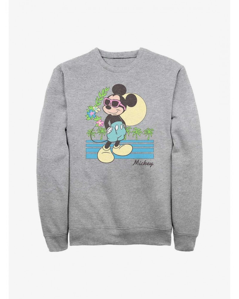 Disney Mickey Mouse Beach Sweatshirt $11.51 Sweatshirts