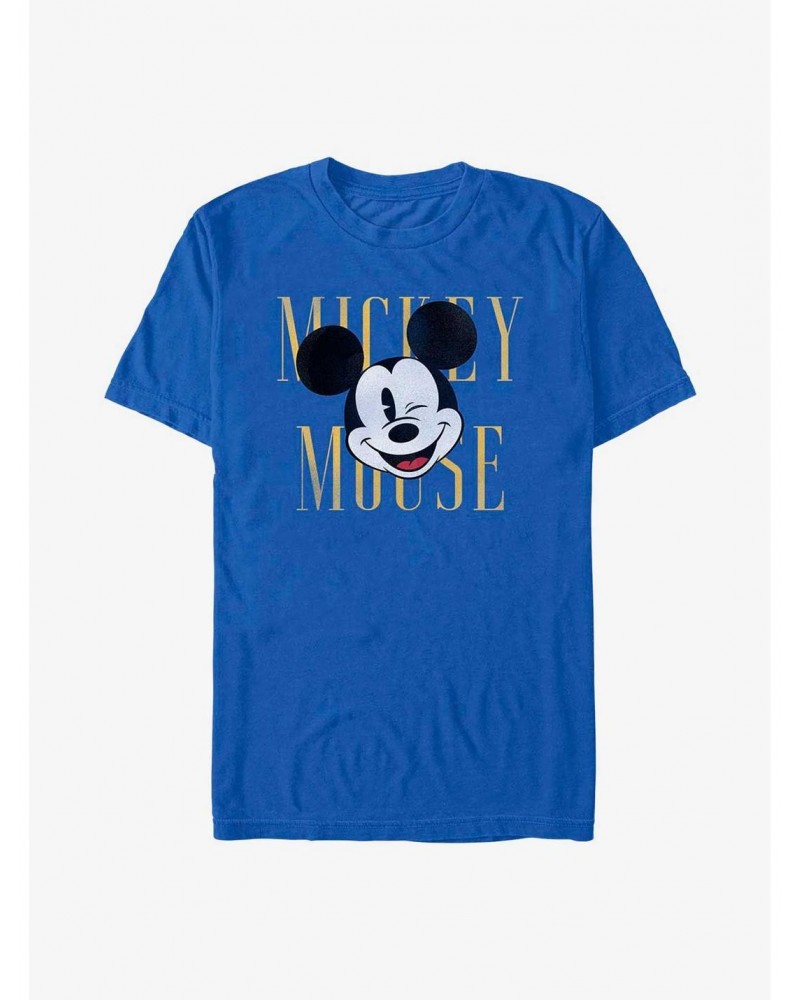 Disney Mickey Mouse Face Wink T-Shirt $6.12 T-Shirts