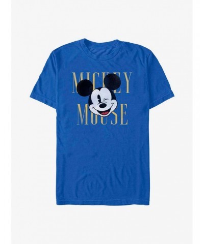 Disney Mickey Mouse Face Wink T-Shirt $6.12 T-Shirts