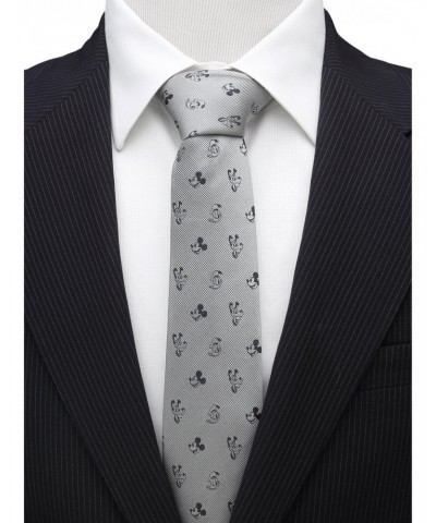 Disney Mickey and Friends Gray Tie $31.95 Ties