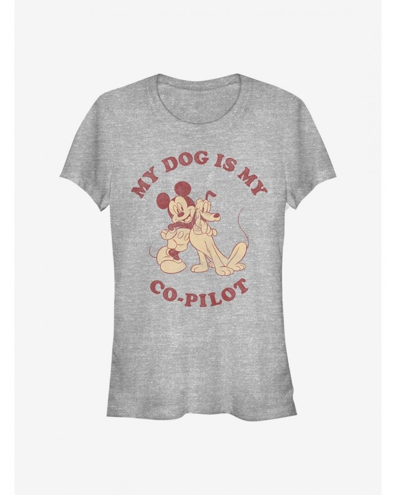 Disney Mickey Mouse Co-Pilot Girls T-Shirt $6.57 T-Shirts