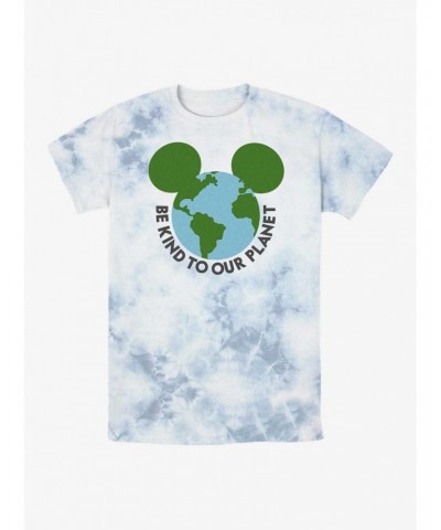 Disney Mickey Mouse Be Kind To Our Planet Tie-Dye T-Shirt $7.25 T-Shirts