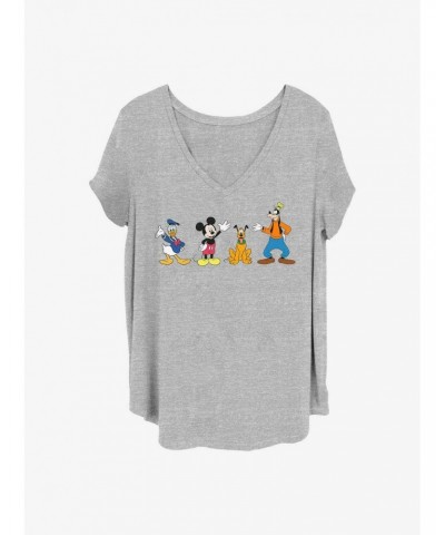 Disney Mickey Mouse 4 Friends Girls T-Shirt Plus Size $9.48 T-Shirts