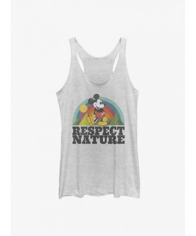 Disney Mickey Mouse Respect Nature Girls Tank $8.50 Tanks