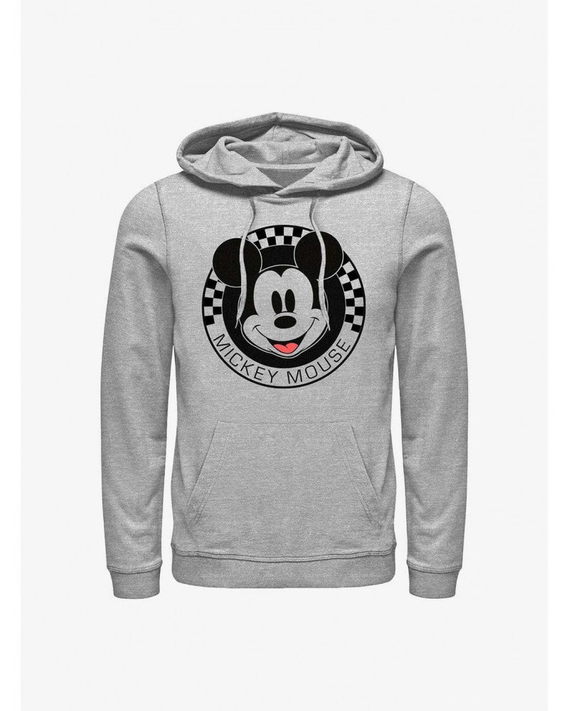 Disney Mickey Mouse Checkered Hoodie $11.14 Hoodies