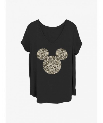 Disney Mickey Mouse Animal Ears Girls T-Shirt Plus Size $7.86 T-Shirts