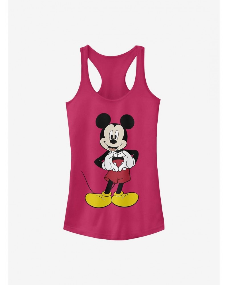 Disney Mickey Mouse Mickey Love Girls Tank $6.57 Tanks