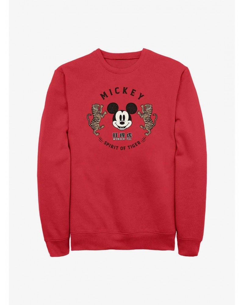 Disney Mickey Mouse Spirit Of Tiger Sweatshirt $12.69 Sweatshirts