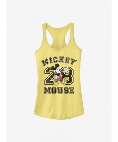 Disney Mickey Mouse Mickey Mouse Collegiate Girls Tank $9.96 Tanks