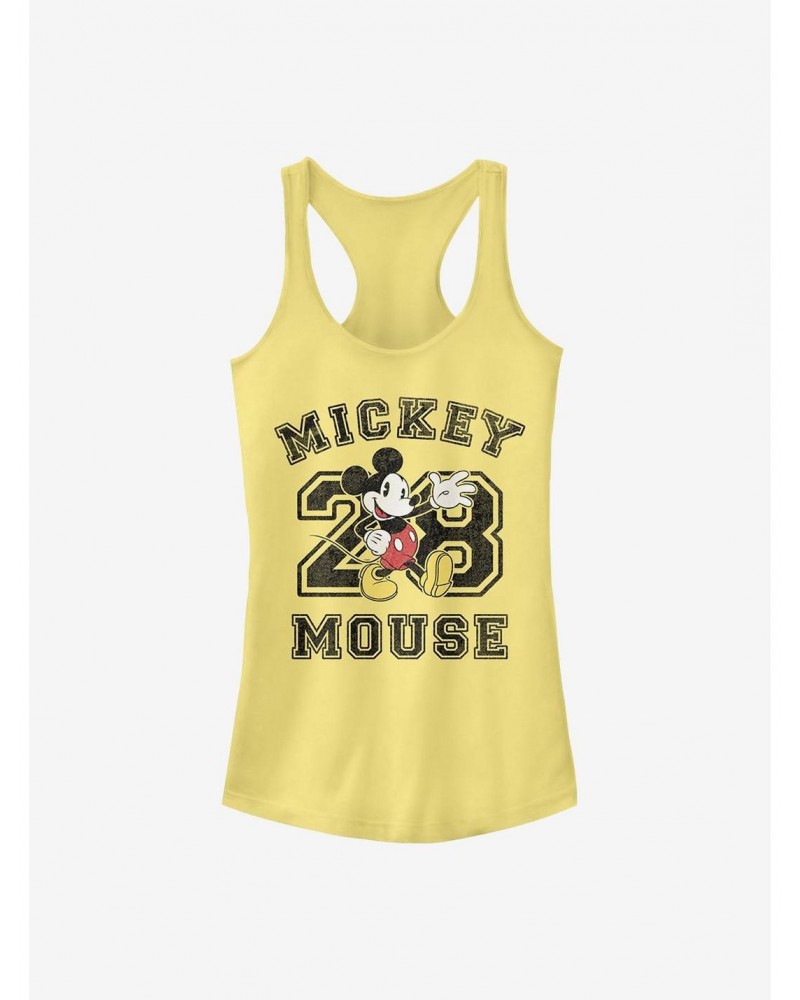 Disney Mickey Mouse Mickey Mouse Collegiate Girls Tank $9.96 Tanks