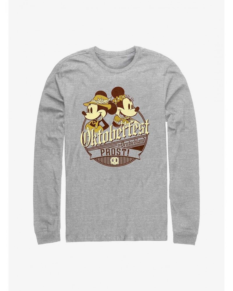 Disney Mickey Mouse Oktoberfest Long-Sleeve T-Shirt $9.48 T-Shirts