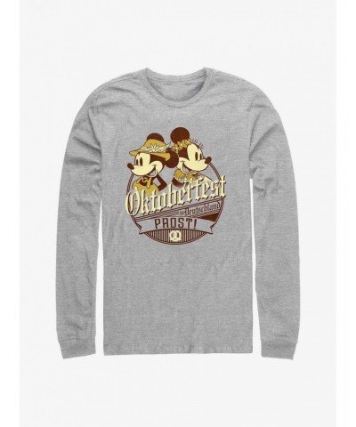 Disney Mickey Mouse Oktoberfest Long-Sleeve T-Shirt $9.48 T-Shirts