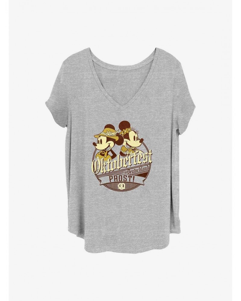 Disney Mickey Mouse Oktoberfest In Deutschland Girls T-Shirt Plus Size $8.09 T-Shirts