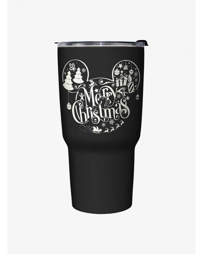 Disney Mickey Mouse Holiday Ears Travel Mug $9.57 Mugs