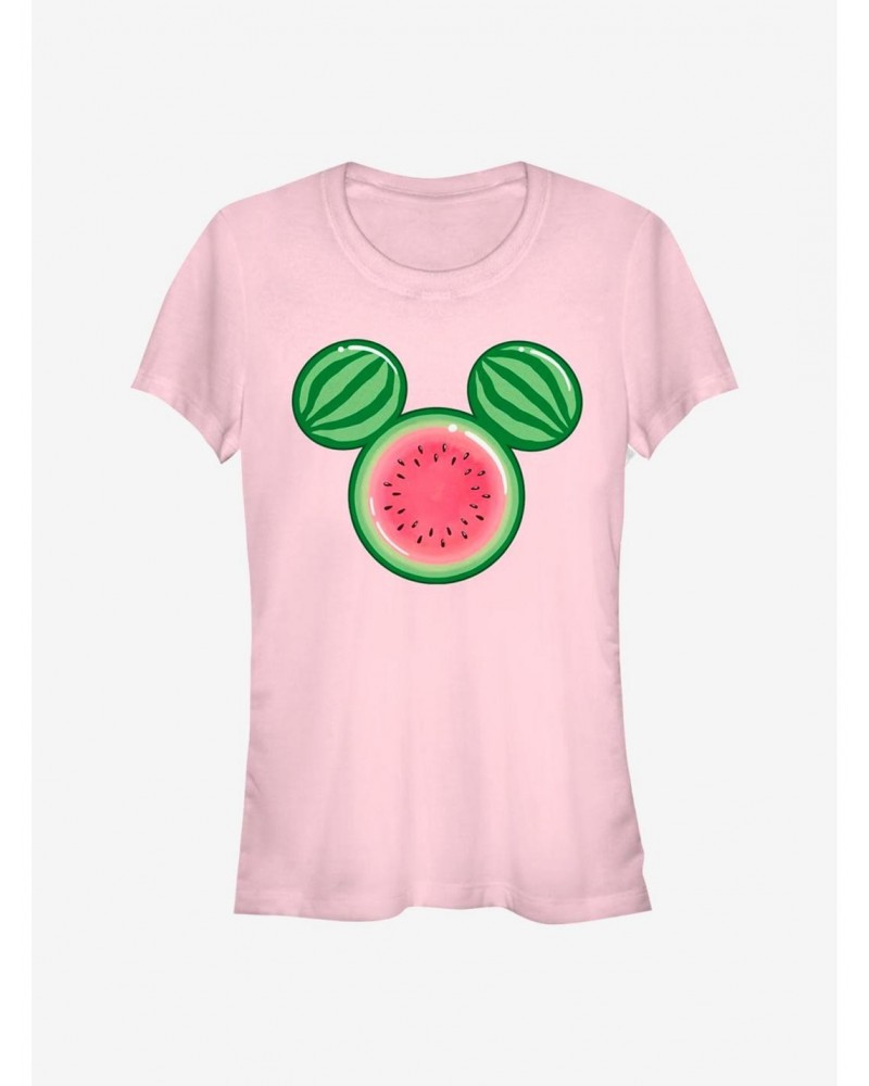 Disney Mickey Mouse Watermelon Ears Girls T-Shirt $8.57 T-Shirts