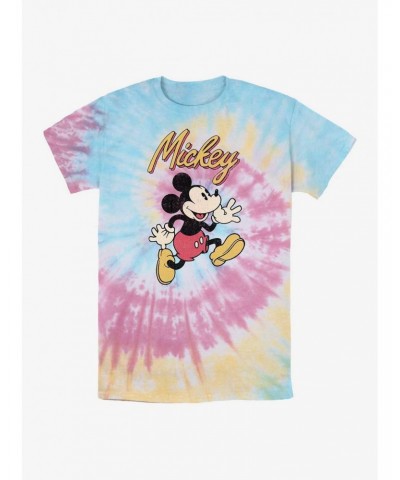 Disney Mickey Mouse Vintage Mickey Tie Dye T-Shirt $9.95 T-Shirts