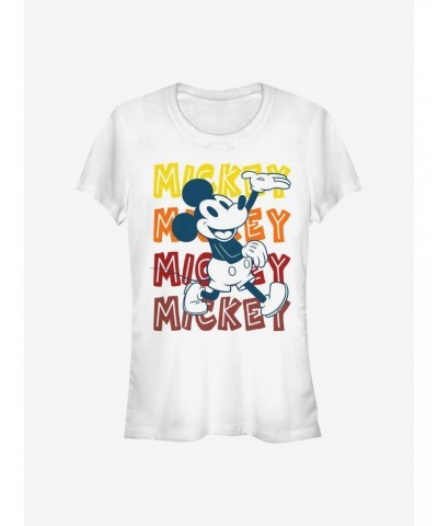 Disney Mickey Mouse Hipster Mickey Girls T-Shirt $9.16 T-Shirts