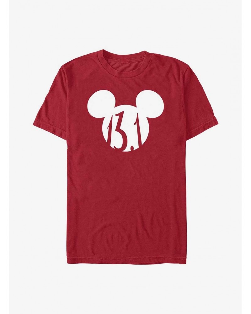 Disney Mickey Mouse 13.1 Half Marathon Ears T-Shirt $7.27 T-Shirts