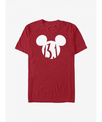 Disney Mickey Mouse 13.1 Half Marathon Ears T-Shirt $7.27 T-Shirts