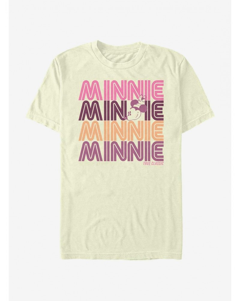 Disney Mickey Mouse Retro Stack Minnie T-Shirt $8.41 T-Shirts