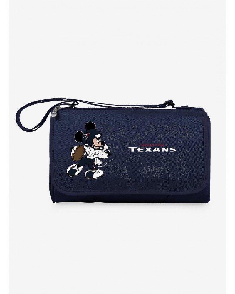 Disney Mickey Mouse NFL Houston Texans Outdoor Picnic Blanket $18.00 Blankets