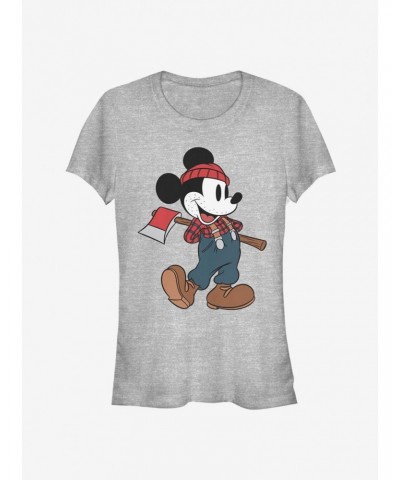 Disney Mickey Mouse Lumberjack Classic Girls T-Shirt $9.76 T-Shirts