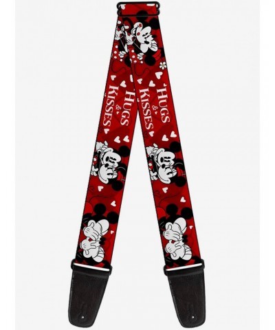 Disney Mickey Mouse and Minnie Hugs Kisses Poses Guitar Strap $11.70 Guitar Straps