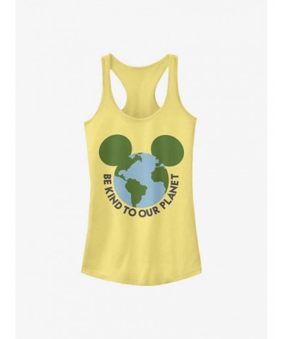 Disney Mickey Mouse Be Kind To Our Planet Girls Tank $9.16 Tanks