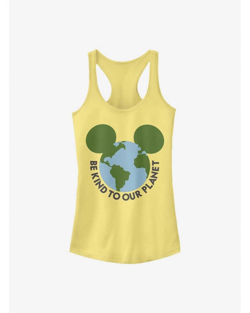 Disney Mickey Mouse Be Kind To Our Planet Girls Tank $9.16 Tanks