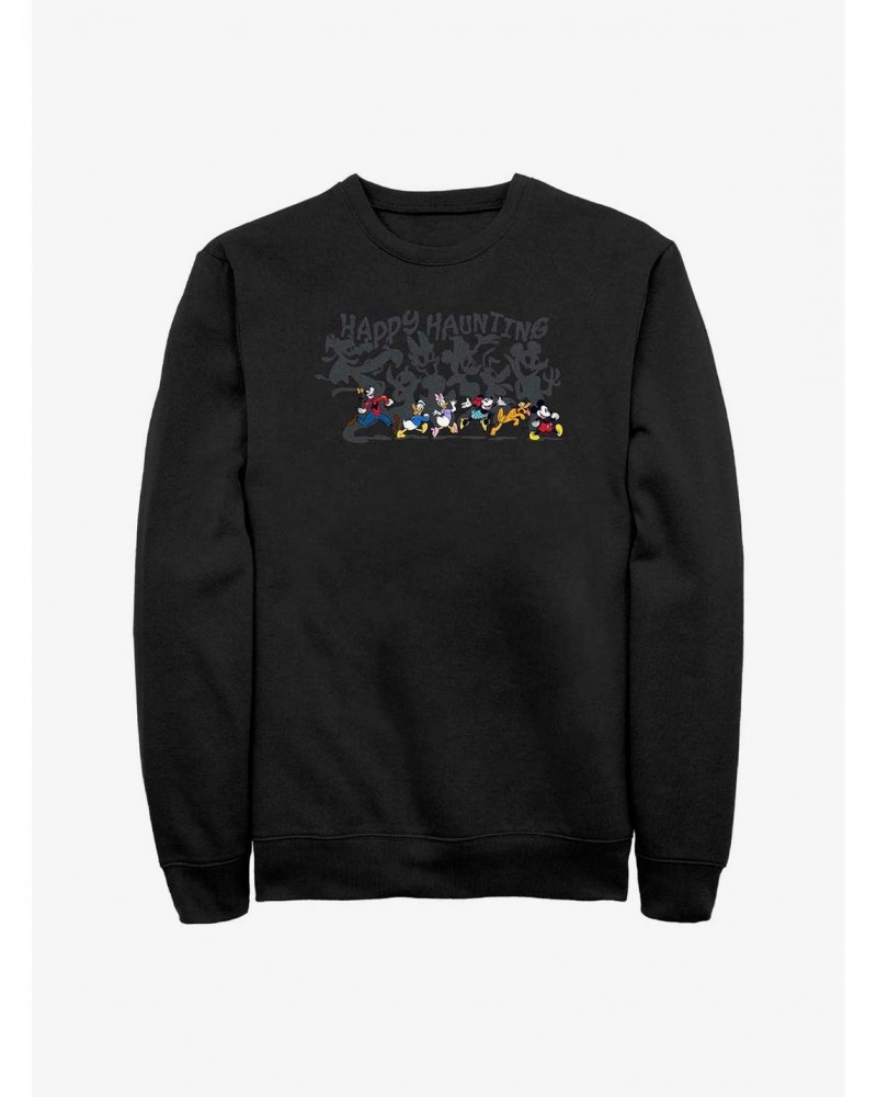 Disney Mickey Mouse Happy Haunting Sweatshirt $11.81 Sweatshirts