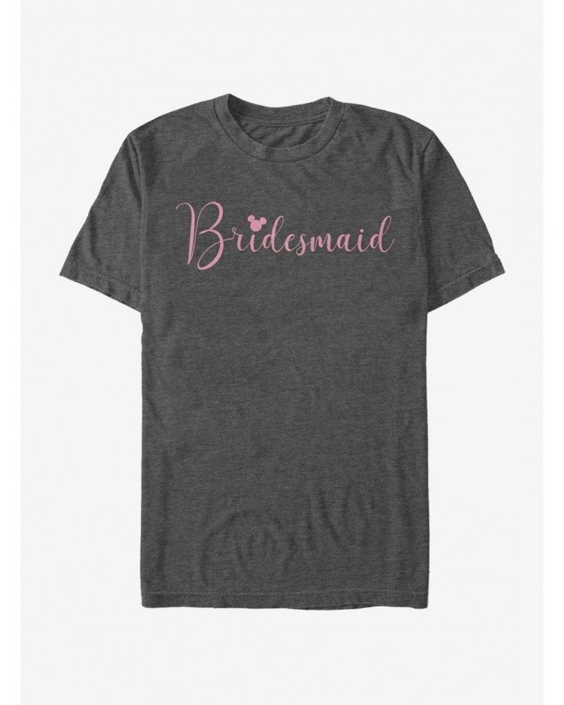 Disney Mickey Mouse Disney Bridesmaid T-Shirt $9.18 T-Shirts