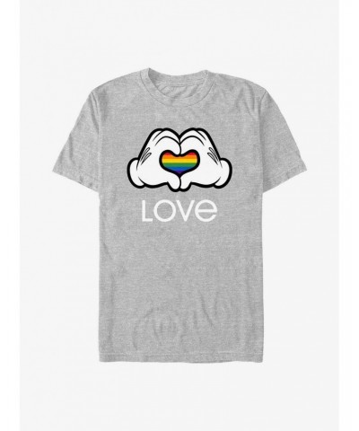 Disney Mickey Mouse Rainbow Love T-Shirt $6.50 T-Shirts