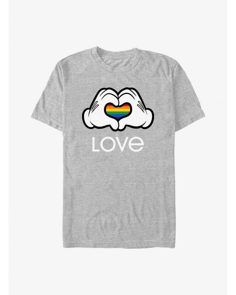 Disney Mickey Mouse Rainbow Love T-Shirt $6.50 T-Shirts