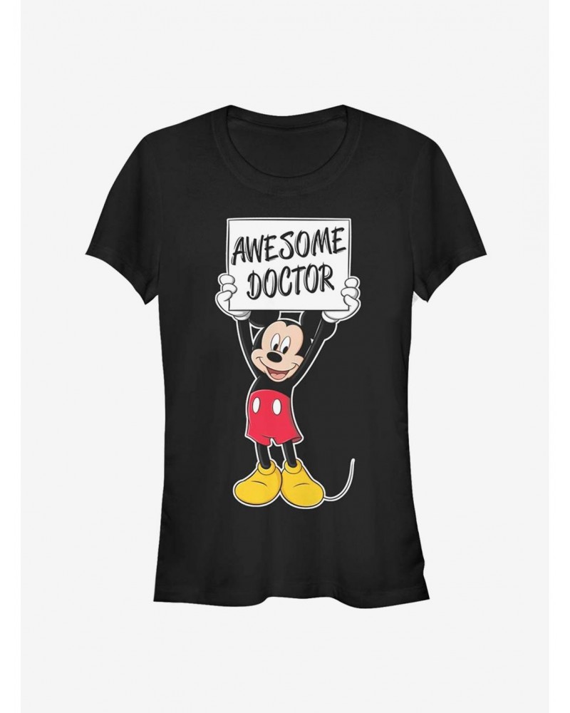 Disney Mickey Mouse Awesome Doctor Classic Girls T-Shirt $9.96 T-Shirts