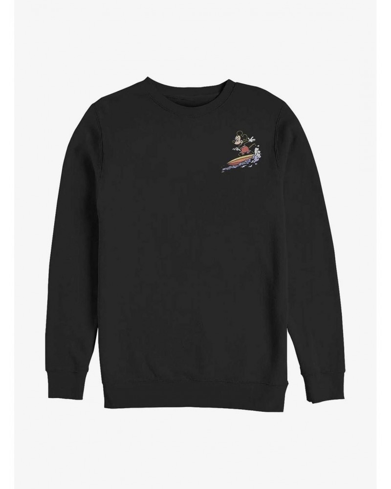 Disney Mickey Mouse Mickey Surf Crew Sweatshirt $11.81 Sweatshirts