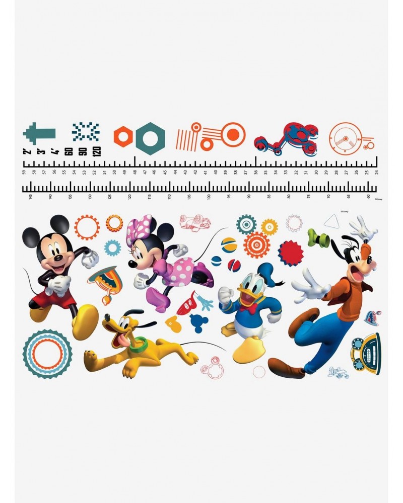 Disney Mickey Mouse And Friends Growth Chart Peel And Stick Wall Decals $8.37 Decals