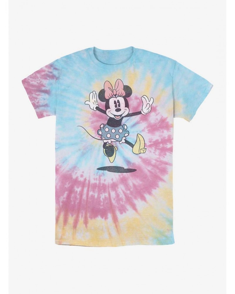 Disney Minnie Mouse Minnie Jump Tie Dye T-Shirt $8.50 T-Shirts