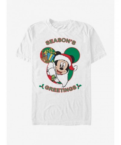 Disney Mickey Mouse Holiday Mickey's Greeting T-Shirt $7.84 T-Shirts