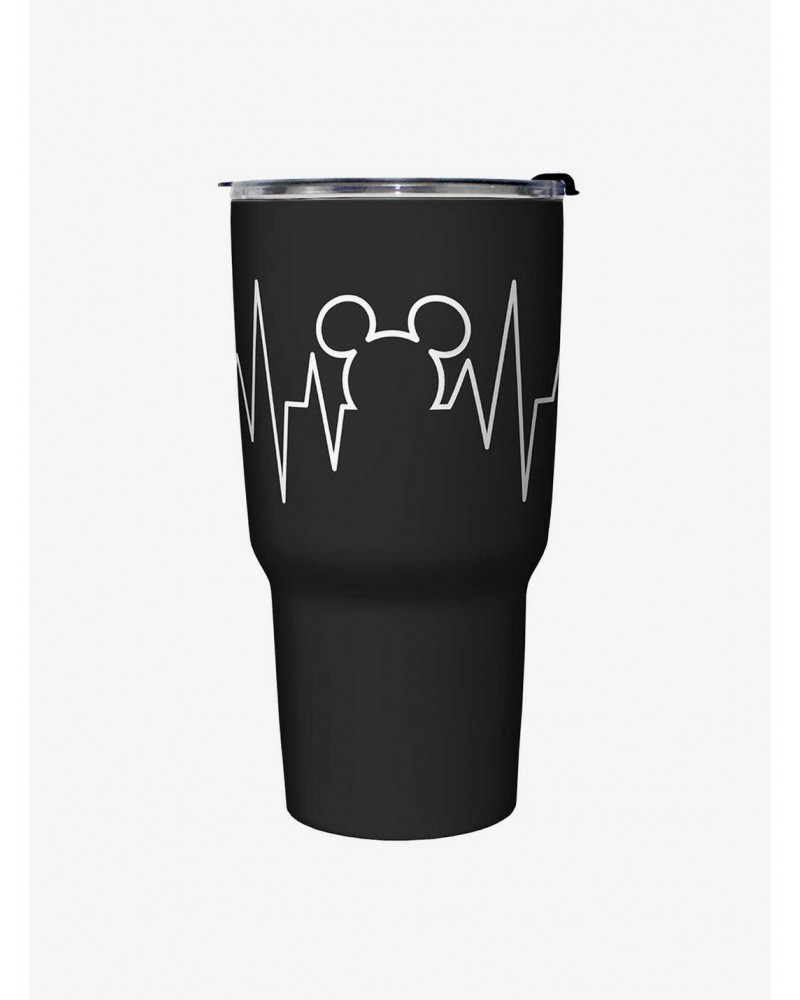 Disney Mickey Mouse Mickey Heartline Travel Mug $10.29 Mugs