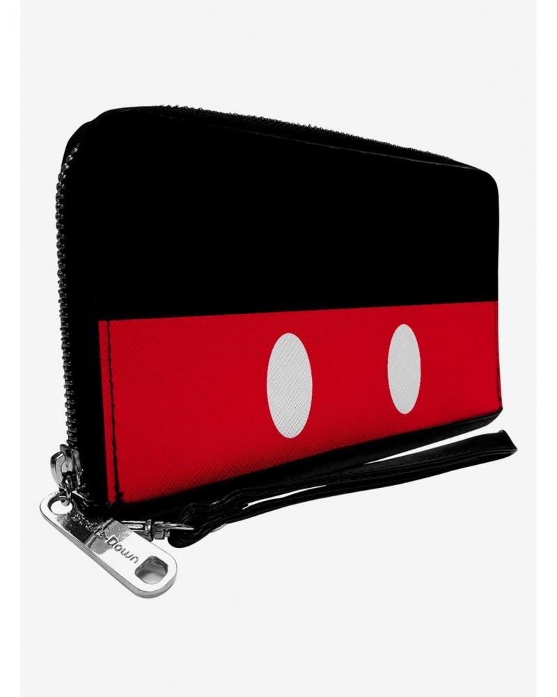 Disney Mickey Mouse Buttons Zip Around Wallet $13.26 Wallets