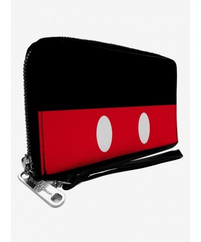 Disney Mickey Mouse Buttons Zip Around Wallet $13.26 Wallets