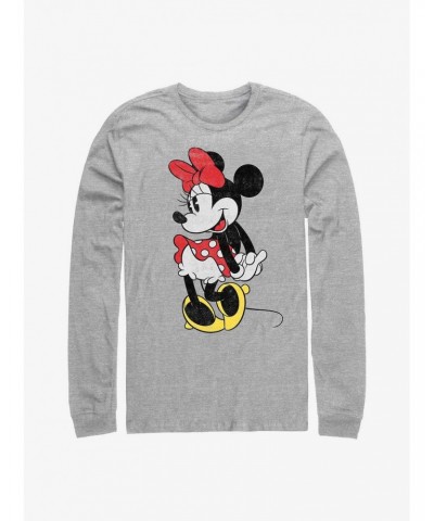 Disney Minnie Mouse Classic Minnie Long-Sleeve T-Shirt $10.00 T-Shirts