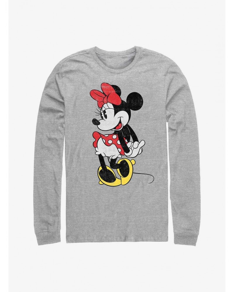 Disney Minnie Mouse Classic Minnie Long-Sleeve T-Shirt $10.00 T-Shirts