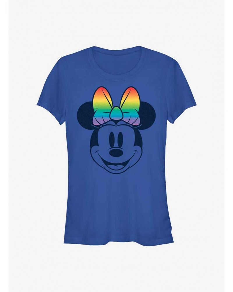 Disney Minnie Mouse Minnie Bow Fill Pride T-Shirt $6.77 T-Shirts