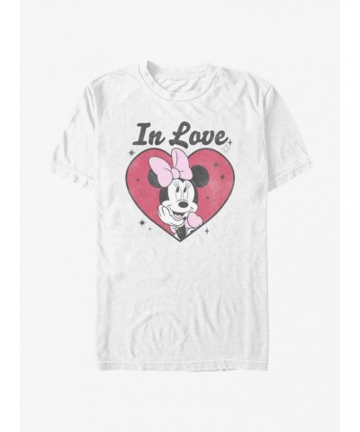 Disney Minnie Mouse In Love Extra Soft T-Shirt $11.96 T-Shirts