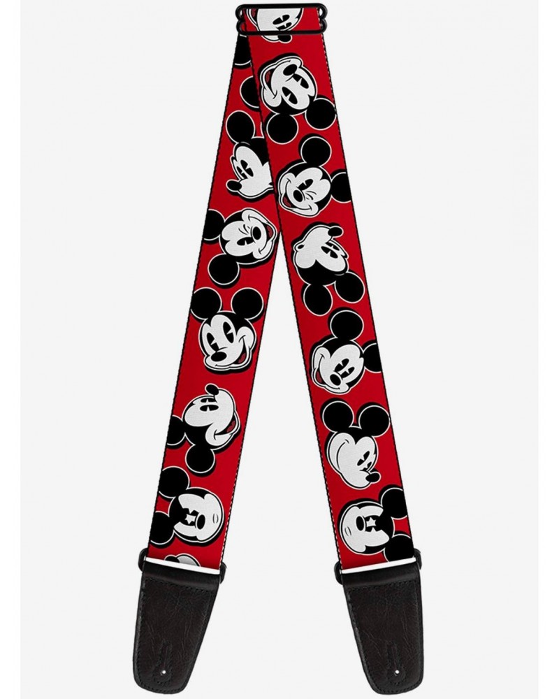 Disney Mickey Mouse Expressions Guitar Strap $10.71 Guitar Straps