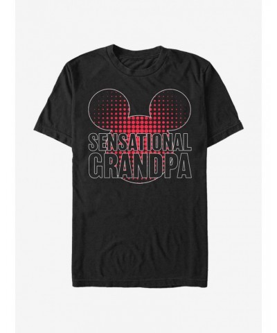 Disney Mickey Mouse Sensational Grandpa T-Shirt $8.41 T-Shirts